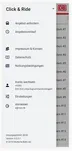 Click&Ride: Menu (light-Mode)
